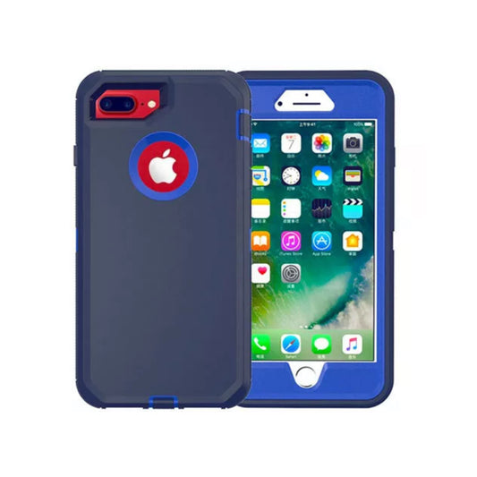 iPhone 6+ 6S+ 7+ 8+ Blue Defender Case